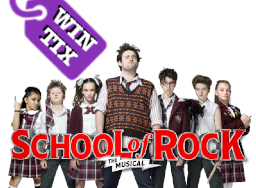 Win School of Rock Tickets Win School of Rock Tickets